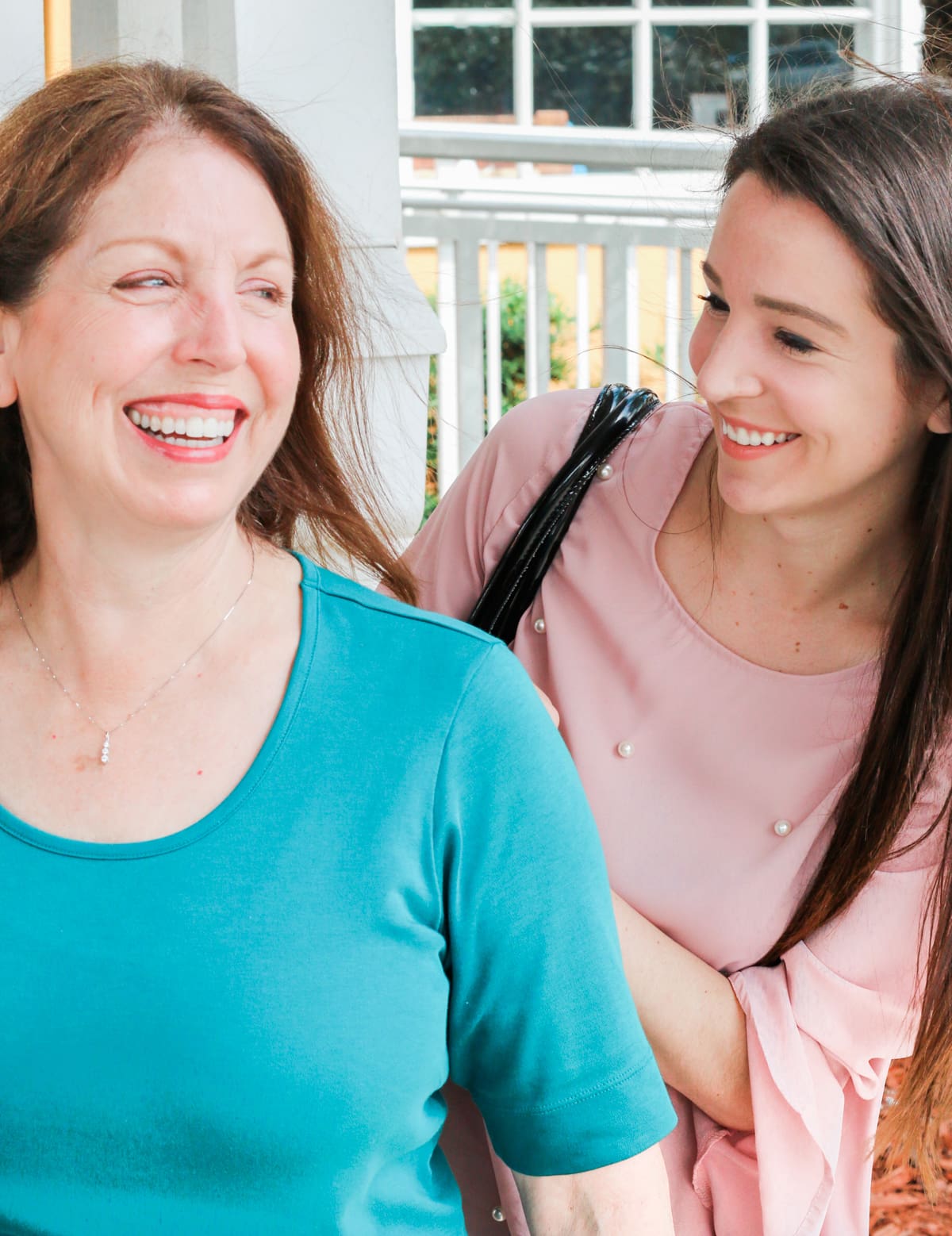 jewelry ideas for mom, Timeless Moments: How to Celebrate Mom on Mother's Day by southern blogger Stephanie Ziajka from Diary of a Debutante, gift for Mother's Day, Jared The Galleria Of Jewelry review, Jared white gold round diamond necklace