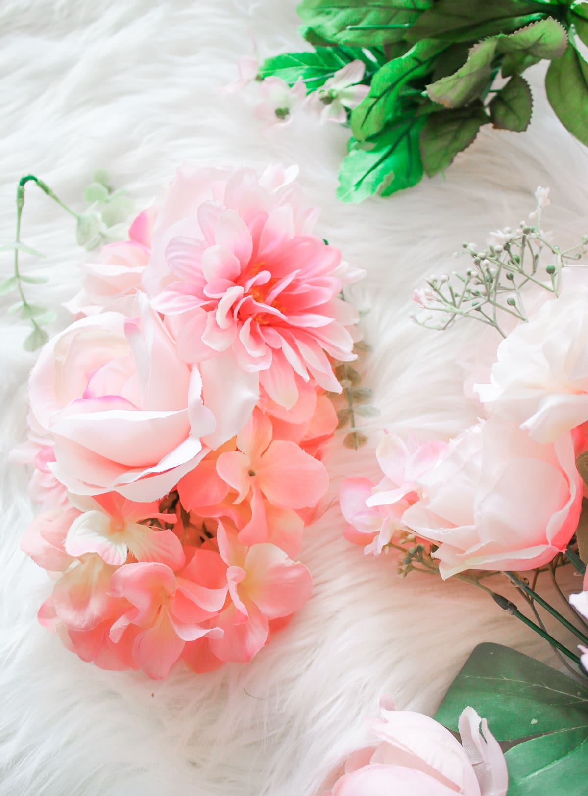 DIY Floral Monogrammed Door Hanger by southern lifestyle blogger Stephanie Ziajka from Diary of a Debutante, DIY birthday gifts for her, diy monogram door hanger, diy monogram letters