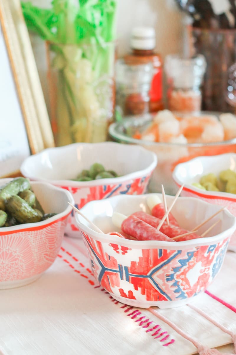 how to make your own Michelada bar by southern blogger Stephanie Ziajka from Diary of a Debutante, perfect Michelada recipe, Michelada rim recipe, authentic Mexican beer cocktail, soccer watch party ideas, Clamato tomato cocktail