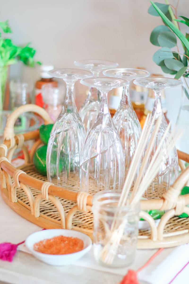 how to make your own Michelada bar by southern blogger Stephanie Ziajka from Diary of a Debutante, perfect Michelada recipe, Michelada rim recipe, authentic Mexican beer cocktail, soccer watch party ideas, Clamato tomato cocktail