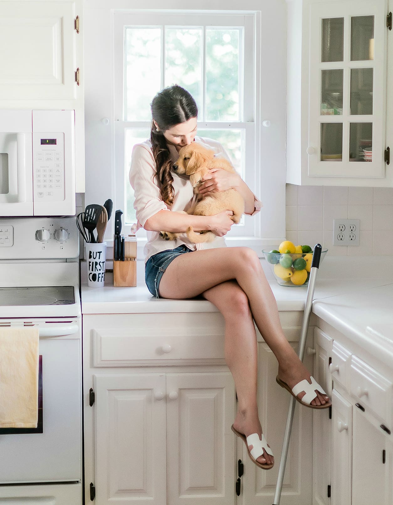 best way to clean hardwood floors with pets, best mop for dog hair on hardwood, STAINMASTER Sweep and Mop Kit review, Cleaning Hacks for Dog Moms: How to Tidy Your Home in 15 Minutes (or Less) by southern lifestyle blogger Stephanie Ziajka from Diary of a Debutante