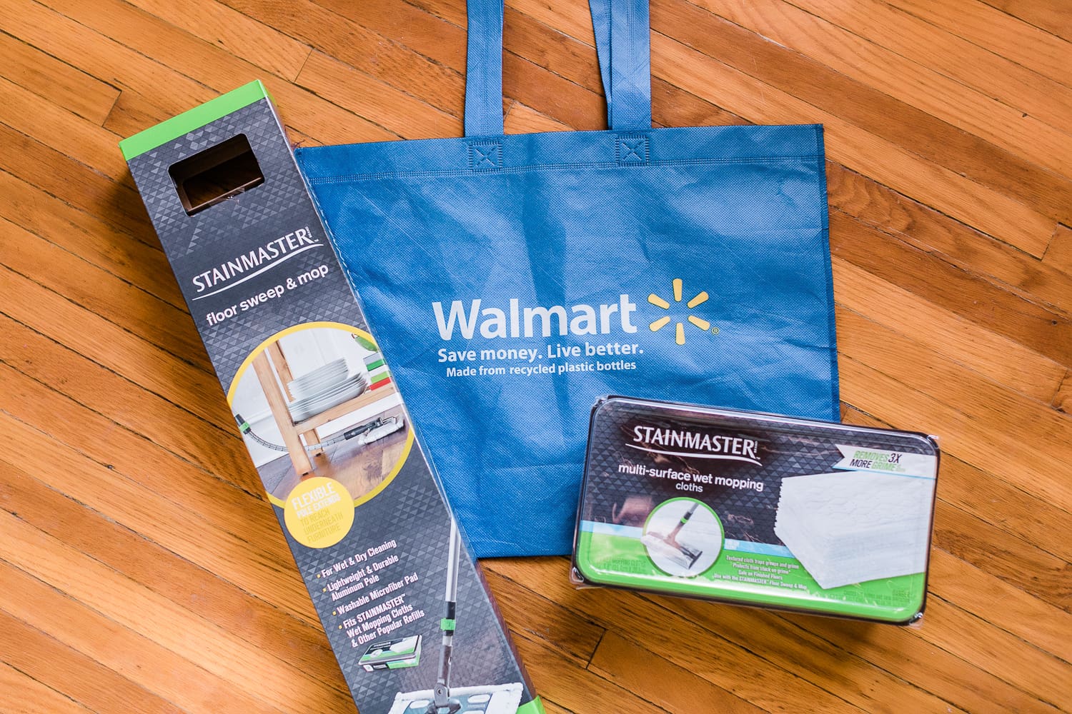 best way to clean hardwood floors with pets, best mop for dog hair on hardwood, STAINMASTER Sweep and Mop Kit review, Cleaning Hacks for Dog Moms: How to Tidy Your Home in 15 Minutes (or Less) by southern lifestyle blogger Stephanie Ziajka from Diary of a Debutante