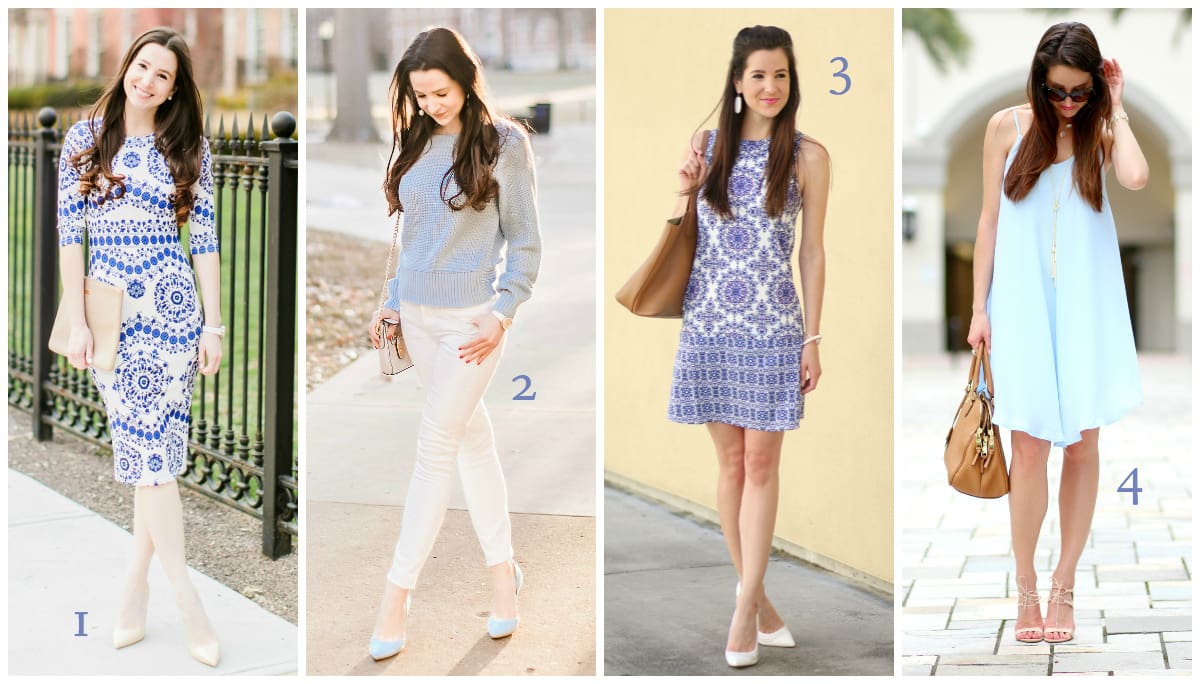 What to wear to a fall baby shower by affordable style blogger Stephanie Ziajka from Diary of a Debutante, what to wear to a baby shower in October, what to wear for gender reveal, how to dress for breast cancer awareness