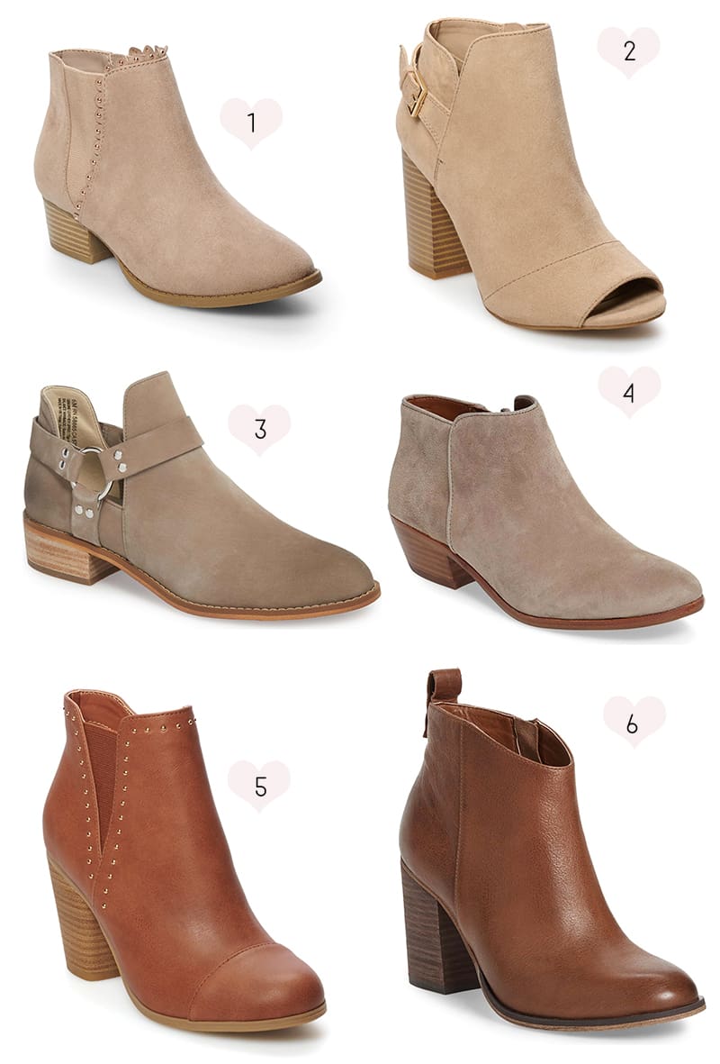 Cute Fall Booties under 100 by affordable style blogger Stephanie Ziajka from Diary of a Debutante, affordable booties for fall, cute booties for fall, affordable fall booties, best booties under 100, best fall booties