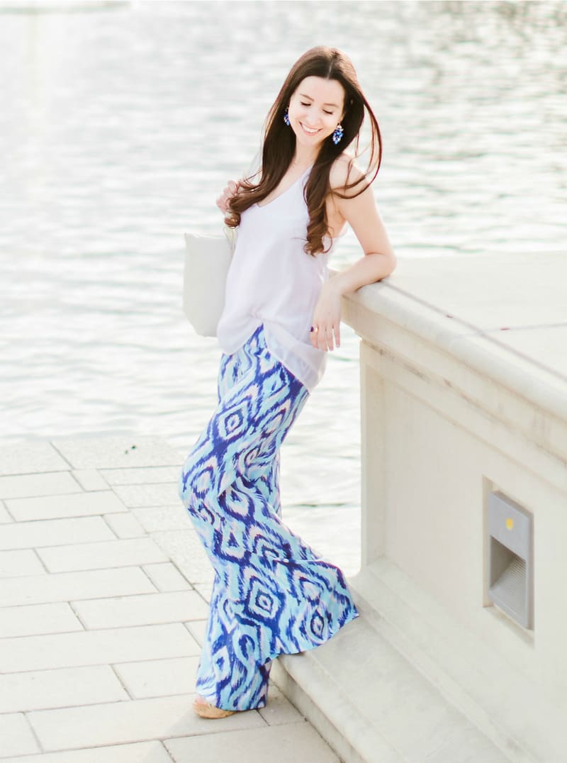 Top 10 Lilly Pulitzer Outfits of All Time by southern fashion blogger Stephanie Ziajka from Diary of a Debutante, Lilly Pulitzer Palazzo Pants, Lilly Pulitzer After Party Sale, Lilly Pulitzer After Party Sale September 2018