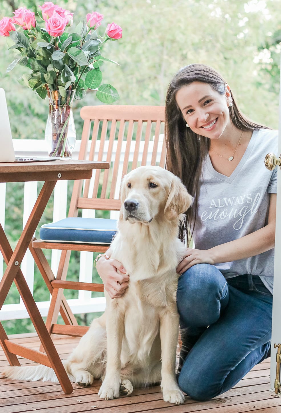 Always Enough: How to Start a Fundraiser Online with Custom Ink Fundraising by southern lifestyle blogger and eating disorder awareness advocate Stephanie Ziajka from Diary of a Debutante, Diary of a Debutante x Project HEAL Fundraiser: A Fundraiser Benefiting Project HEAL and Eating Disorder Treatment, ways to give back, always enough t shirts, eating disorder fundraiser, Project HEAL fundraiser