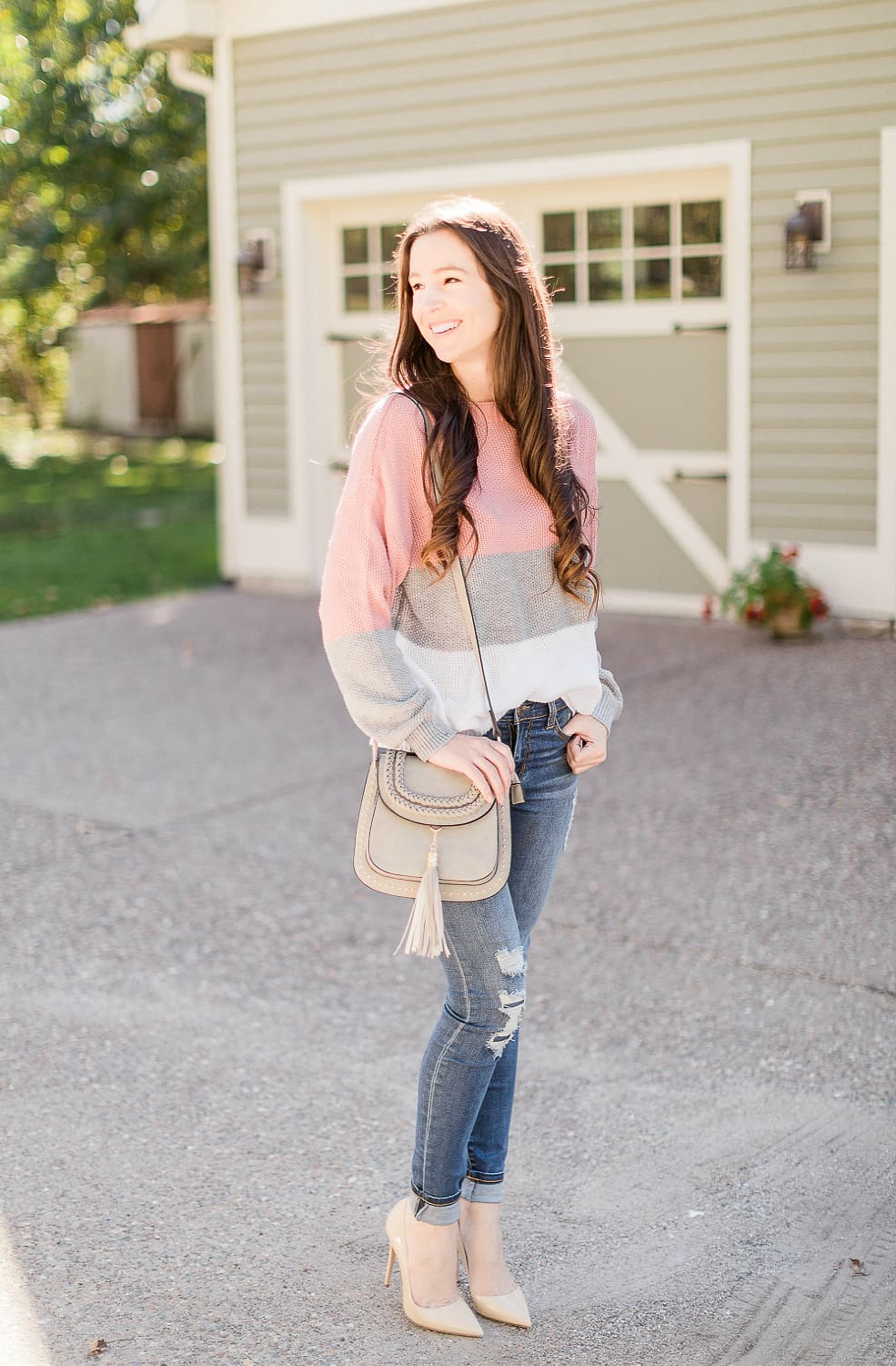 Affordable fashion blogger Stephanie Ziajka styles a Chloe Hudson look alike bag from Tom Clovers on Diary of a Debutante
