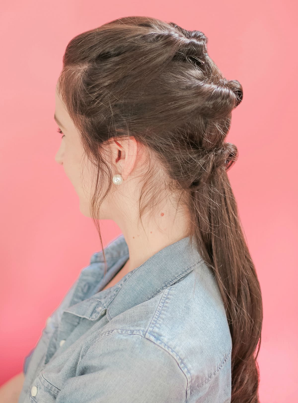 Fall Hair Woes: Tips for Caring for Your Scalp and Topsy Tail Ponytail Tutorial for Long Hair by southern lifestyle blogger Stephanie Ziajka from Diary of a Debutante, easy hairstyle tutorial, Dove Dermacare Scalp Soothing Moisture Anti-Dandruff Shampoo review, hairstyles for long hair step by step, easy ponytail hairstyles step by step