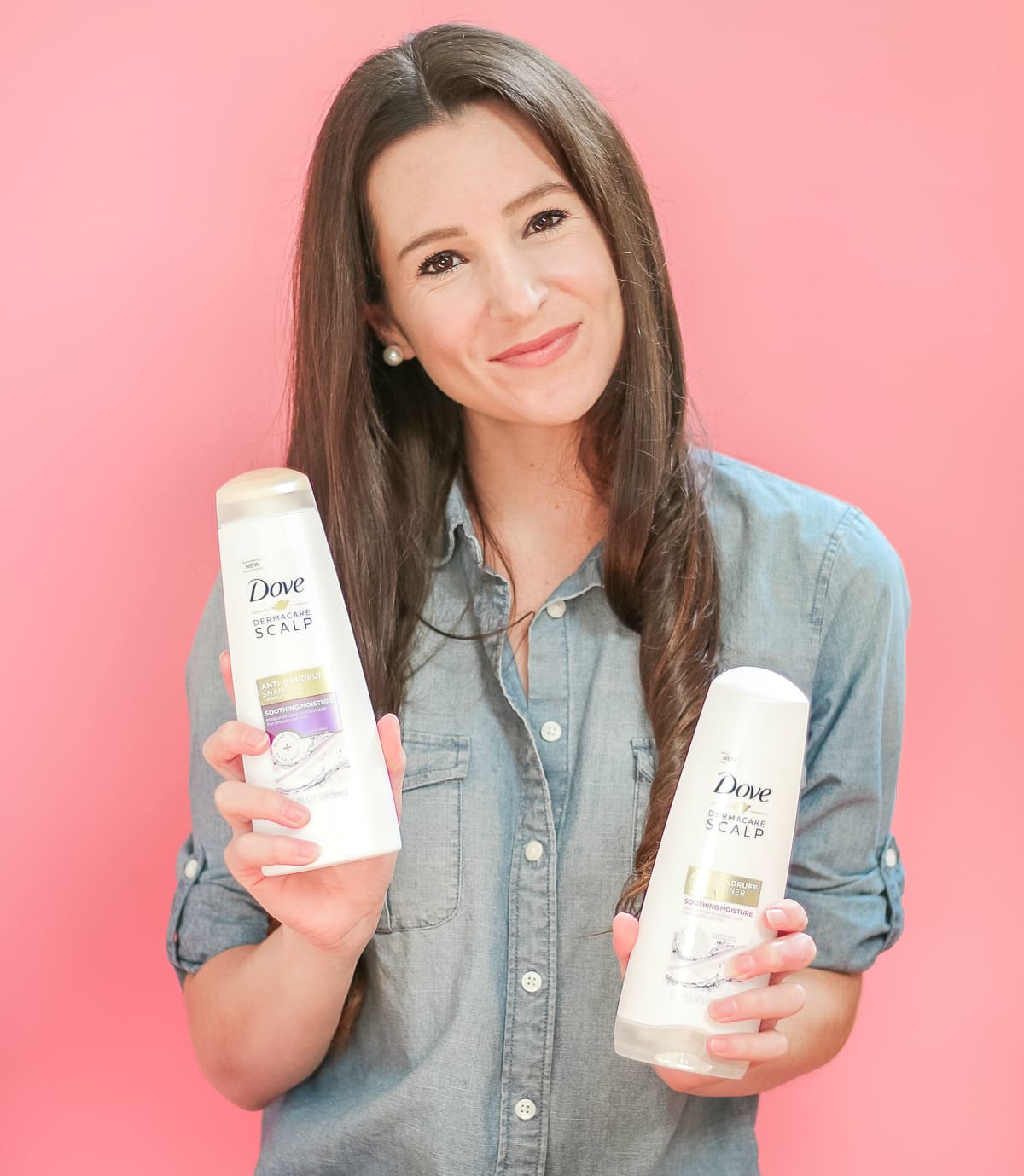 Fall Hair Woes: Tips for Caring for Your Scalp and Topsy Tail Ponytail Tutorial for Long Hair by southern lifestyle blogger Stephanie Ziajka from Diary of a Debutante, easy hairstyle tutorial, Dove Dermacare Scalp Soothing Moisture Anti-Dandruff Shampoo review, hairstyles for long hair step by step, easy ponytail hairstyles step by step