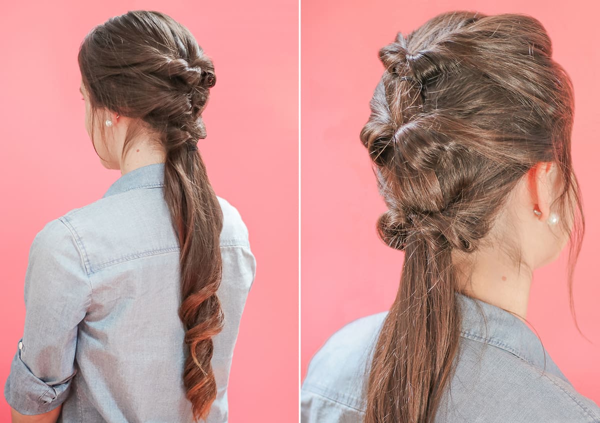 Fall Hair Woes: Tips for Caring for Your Scalp and Topsy Tail Ponytail Tutorial for Long Hair by southern lifestyle blogger Stephanie Ziajka from Diary of a Debutante, easy hairstyle tutorial, Dove Dermacare Scalp Soothing Moisture Anti-Dandruff Shampoo review, hairstyles for long hair step by step, easy ponytail hairstyles step by step