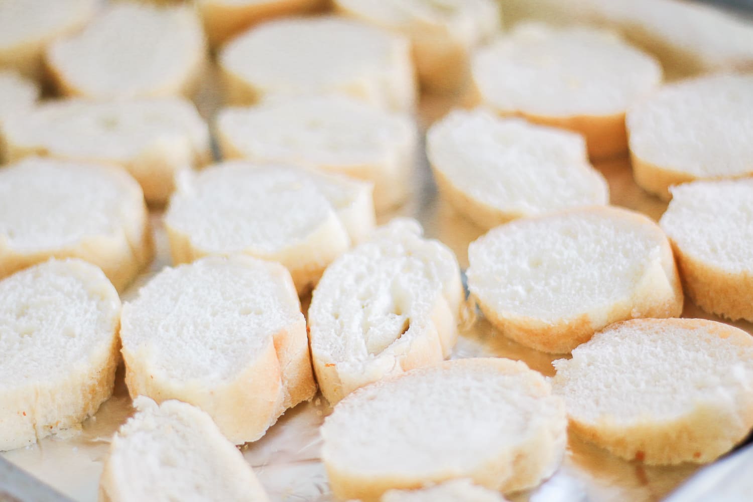 Homemade crostinis recipe by blogger Stephanie Ziajka on Diary of a Debutante