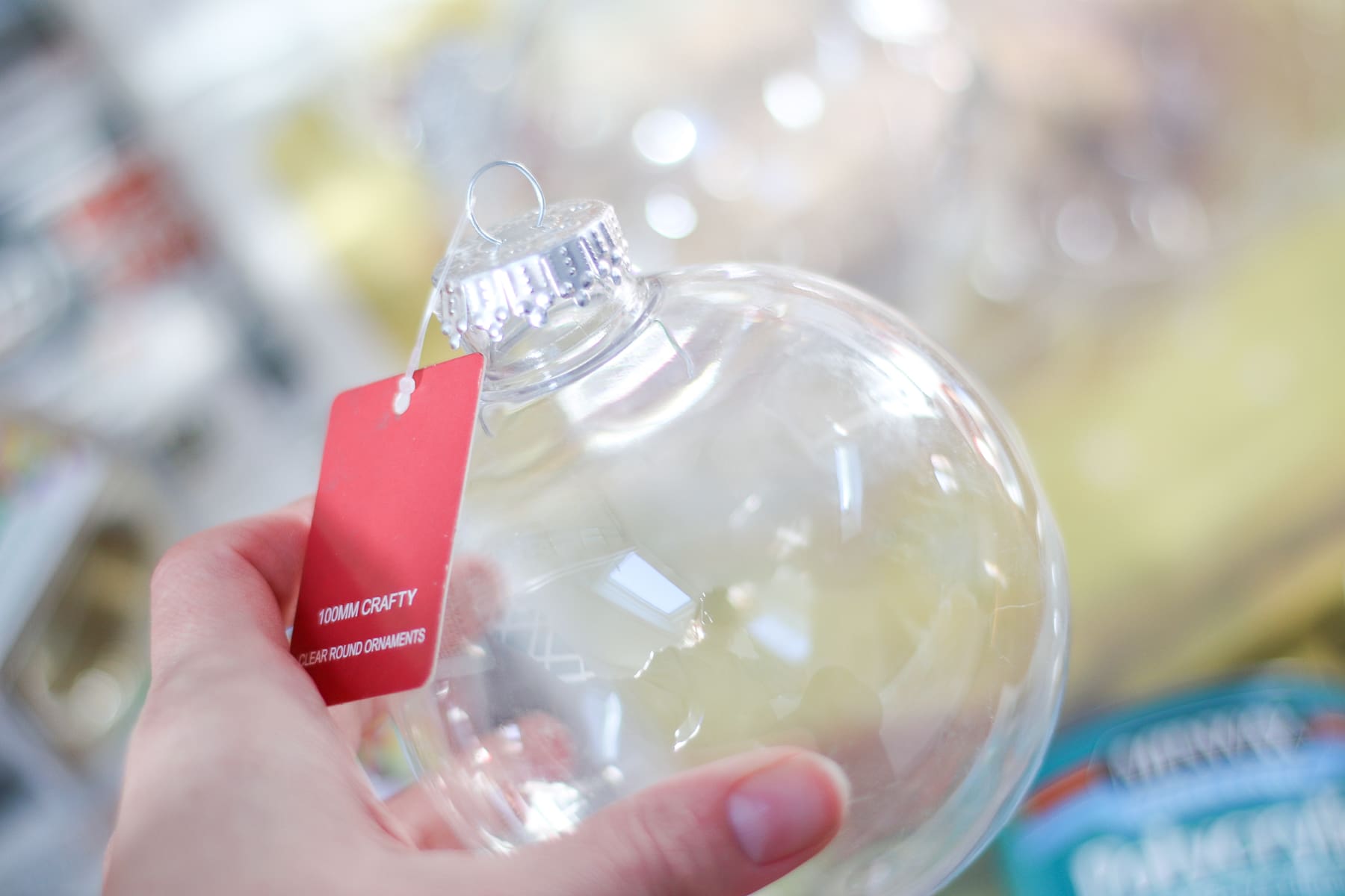 How to Make Gorgeous DIY Glitter Ornaments with Polycrylic (and Cricut Monograms) by southern lifestyle blogger Stephanie Ziajka from Diary of a Debutante, DIY monogrammed glitter ornaments, how to make monograms on the Cricut Explore Air 2, glitter glass ornaments, glitter ornaments with vinyl, making glitter Christmas ornaments, how to make vinyl monograms with Cricut