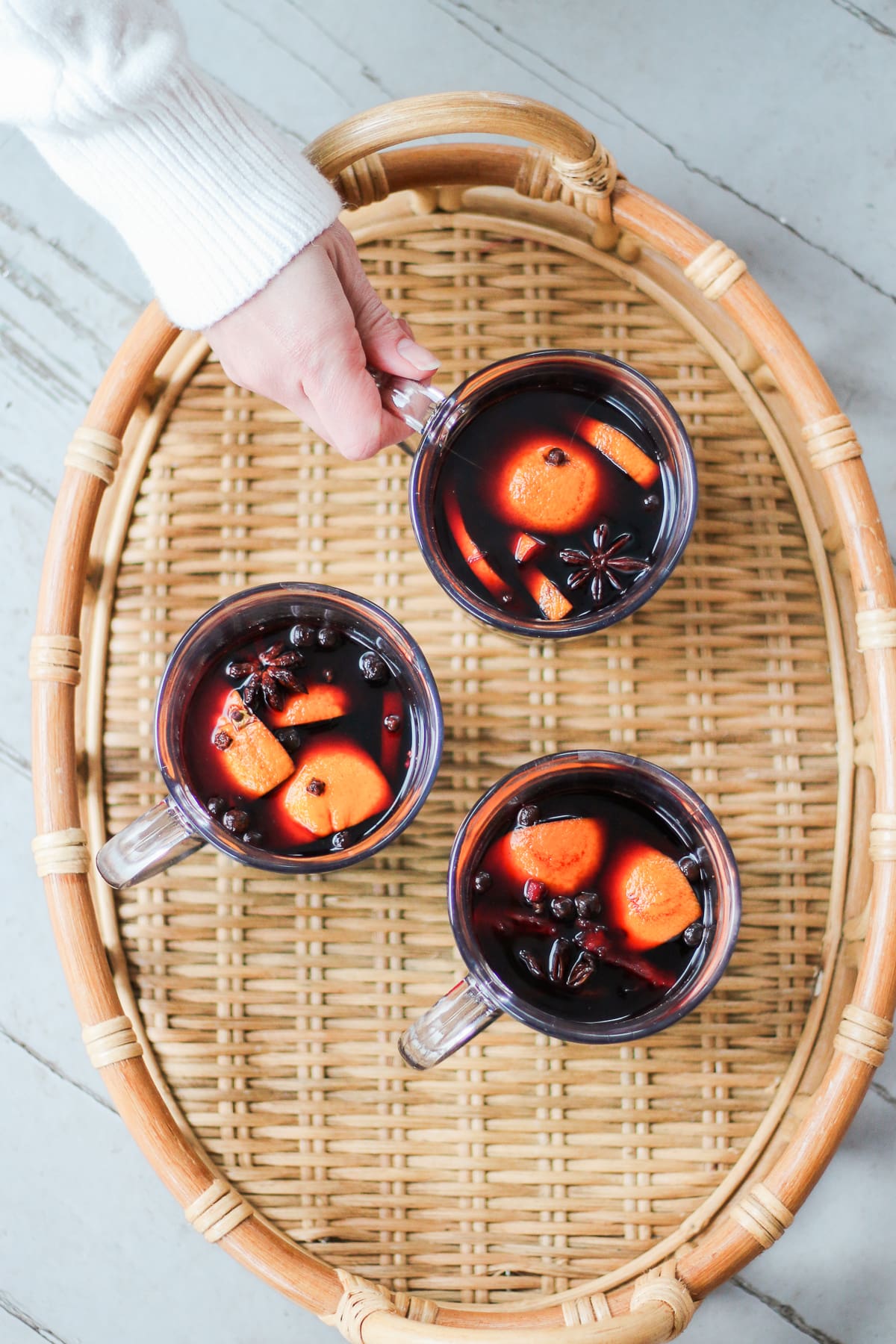 Paleo and Gluten Free Mulled Wine Recipe adapted from Danielle Walker's Against All Grain Celebrations cookbook by southern lifestyle blogger Stephanie Ziajka from Diary of a Debutante, Basic Care Omeprazole Orally Disintegrating Tablet review, mulled wine gluten free recipe, mulled wine without sugar, paleo mulled wine, sugar free mulled wine, sugar free mulled wine recipe