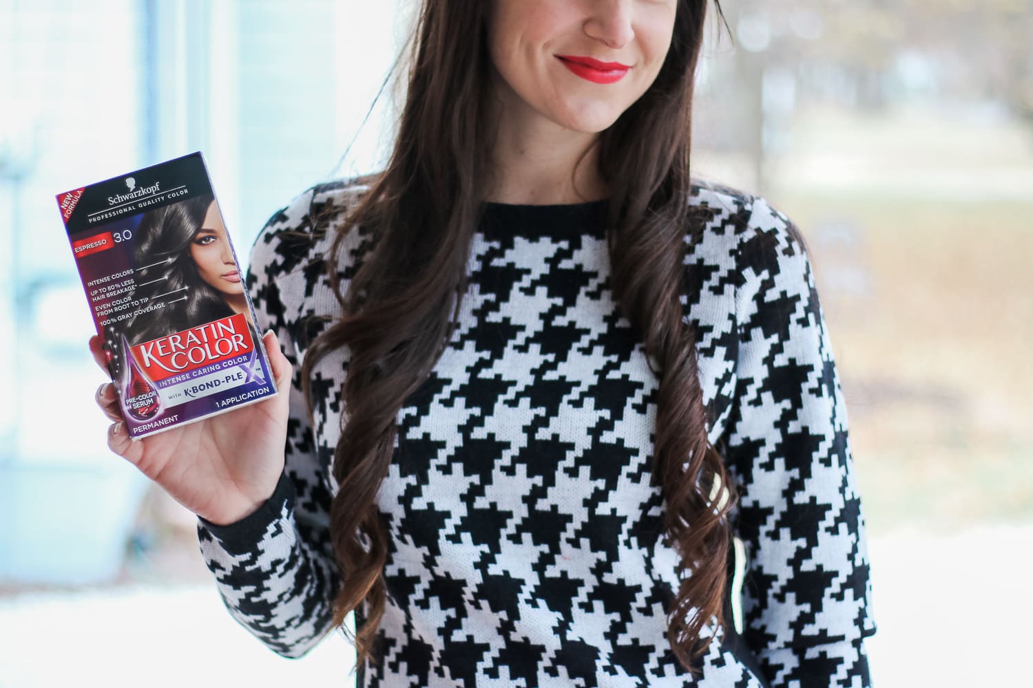 Schwarzkopf Winter Hair Color Update + Brigit Bardot Holiday Hairstyle Tutorial by beauty blogger Stephanie Ziajka from Diary of a Debutante, Brigitte Bardot hair half up tutorial, Schwarzkopf Keratin Color review, hair color and keratin treatment, hair color with keratin treatment