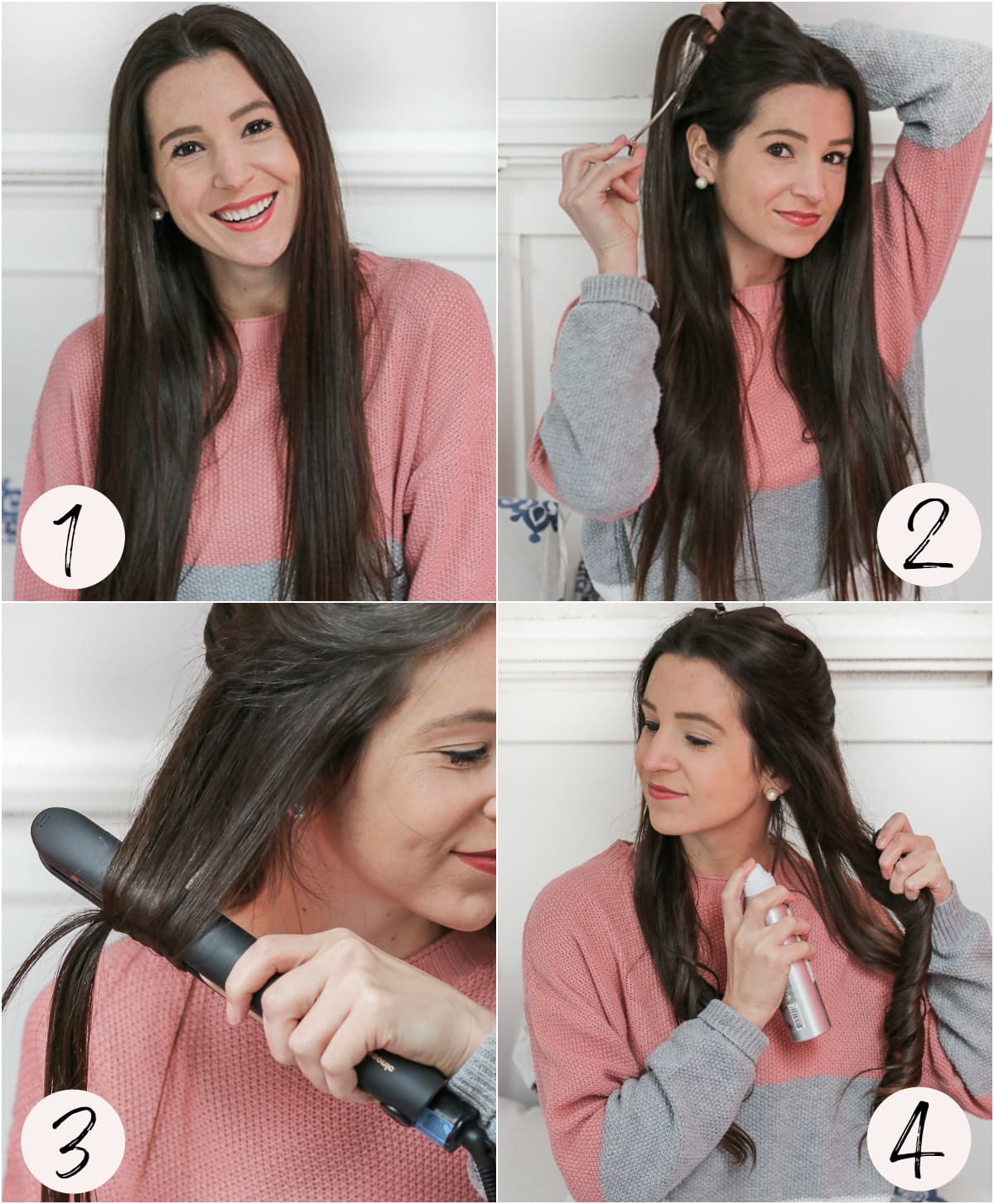 Schwarzkopf Winter Hair Color Update + Brigit Bardot Holiday Hairstyle Tutorial by beauty blogger Stephanie Ziajka from Diary of a Debutante, Brigitte Bardot hair half up tutorial, Schwarzkopf Keratin Color review, hair color and keratin treatment, hair color with keratin treatment