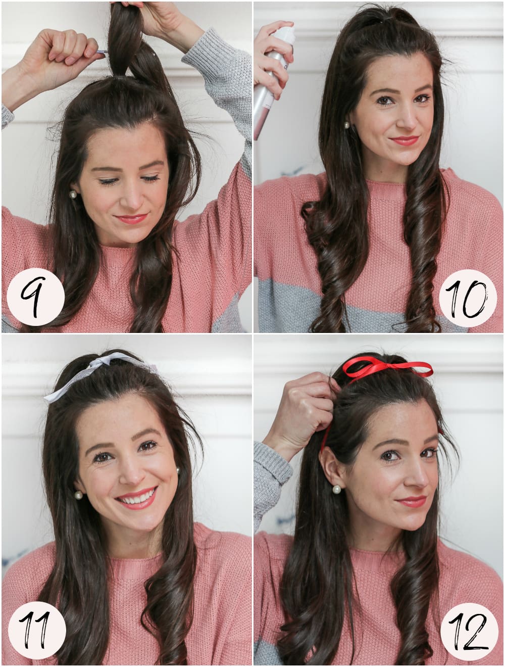Schwarzkopf Winter Hair Color Update + Brigit Bardot Holiday Hairstyle Tutorial by beauty blogger Stephanie Ziajka from Diary of a Debutante, Brigitte Bardot hair half up tutorial, Schwarzkopf Keratin Color review, hair color and keratin treatment, hair color with keratin treatment