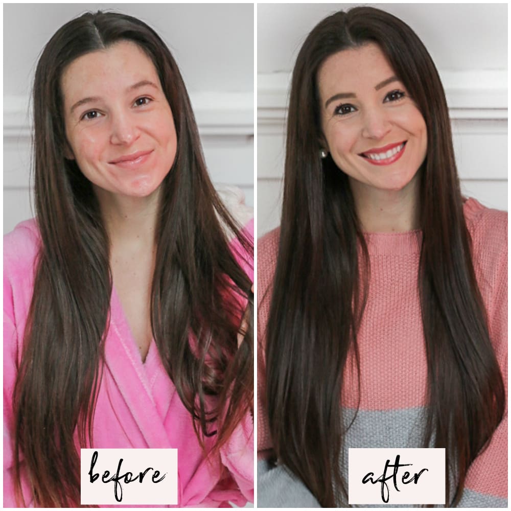 Schwarzkopf Winter Hair Color Update + Brigit Bardot Holiday Hairstyle Tutorial by beauty blogger Stephanie Ziajka from Diary of a Debutante, Brigitte Bardot hair half up tutorial, Schwarzkopf Keratin Color review, hair color and keratin treatment, hair color with keratin treatment