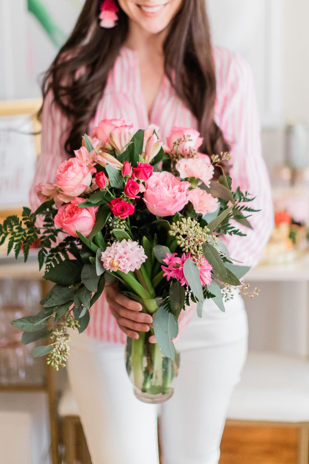 Galentine's Day Party Guide: Tips for Hosting a Fondue Party at Home written by Stephanie Ziajka from the popular southern lifestyle blog Diary of a Debutante, DIY dessert board ideas, easy Galentine's Day dessert board, dessert fondue dippers, how to throw a fondue party, Simple skincare review, Simple Micellar Cleansing Water review, Simple Cleansing Facial Wipes review, Galentine's Day gift box ideas