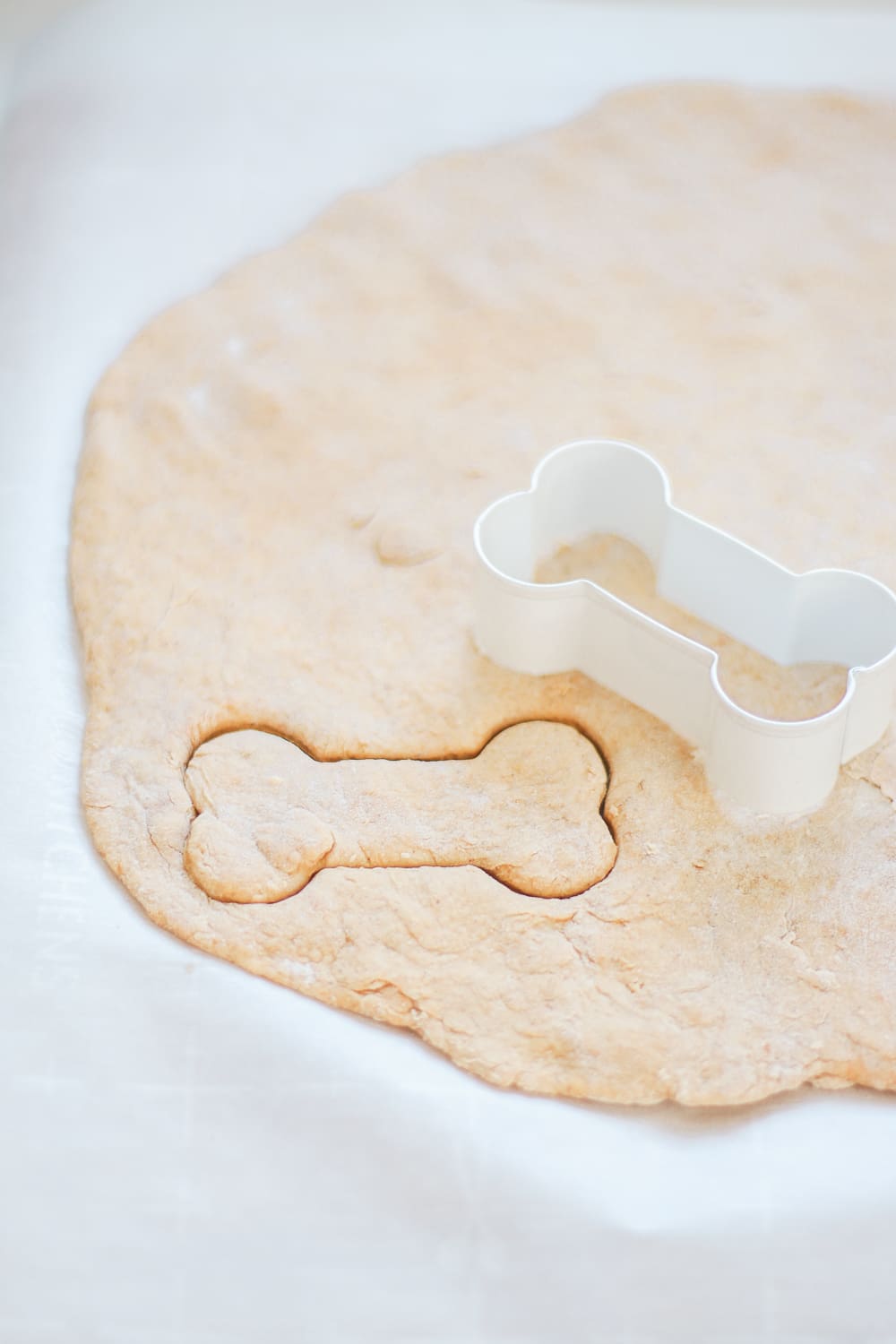 4-Ingredient Grain Free Homemade Dog Treats by southern lifestyle blogger and golden retriever dog mom Stephanie Ziajka from Diary of a Debutante, diy grain free dog treats, grain free peanut butter dog treats recipe