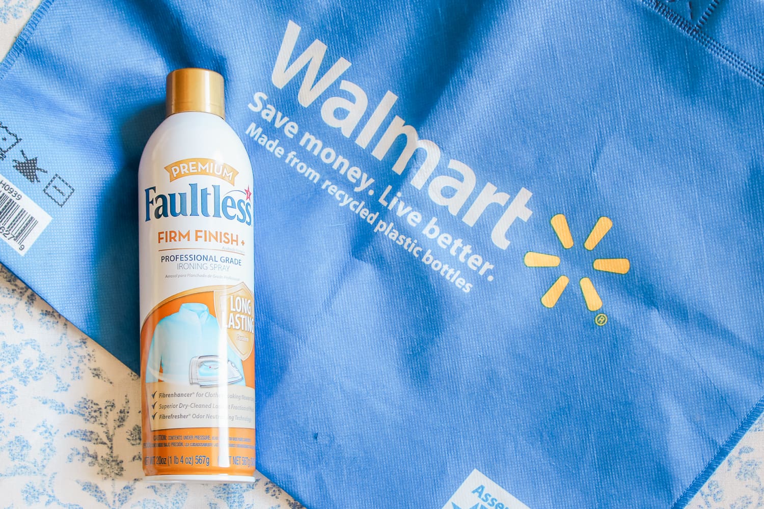 Faultless Premium Starch spray at Walmart, how to use starch spray, how to use spray starch ironing, how to iron with starch spray, how does spray starch work, Niagara Faultless Premium Starch spray uses, How to Use Starch Spray + 5 Must-Know Budget-Friendly Clothing Hacks by affordable fashion blogger Stephanie Ziajka from Diary of a Debutante