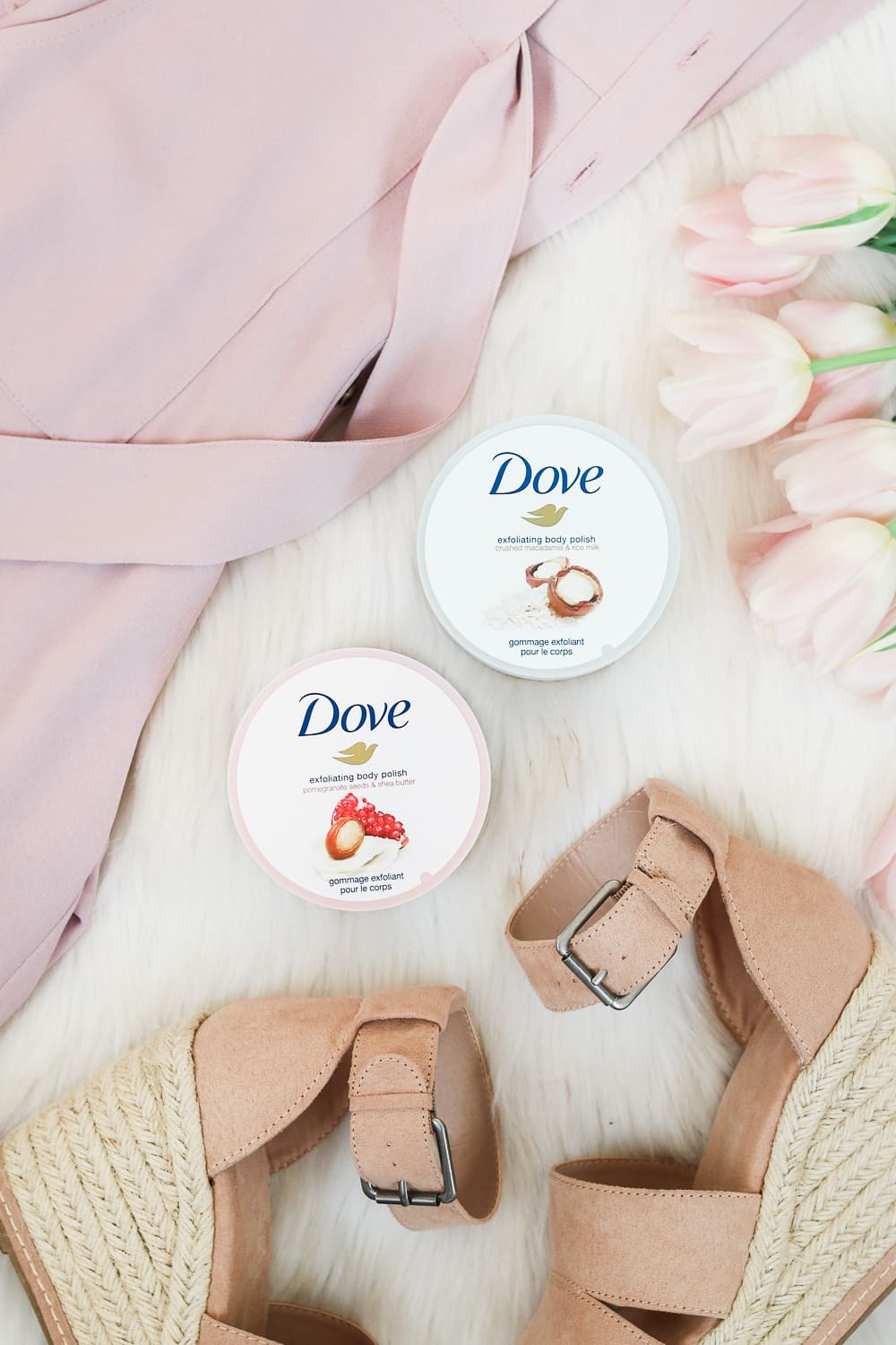 Target Spring Shopping Haul: Top Fashion and Beauty Finds by affordable fashion blogger Stephanie Ziajka from Diary of a Debutante, Dove Body Polish at Target