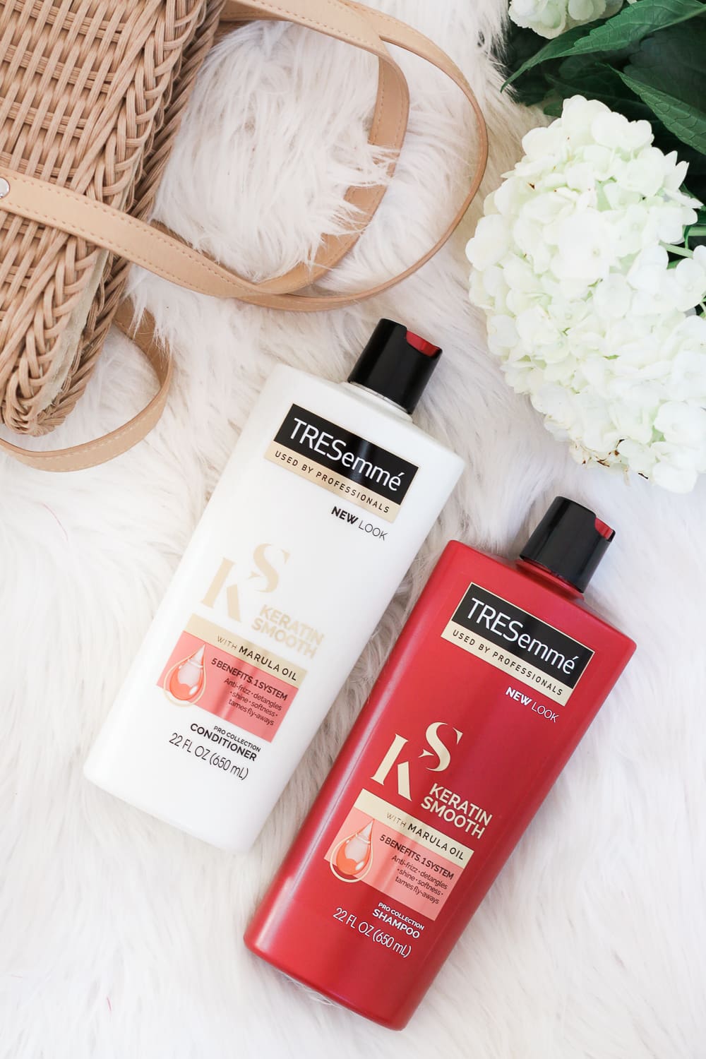 Target Spring Shopping Haul: Top Fashion and Beauty Finds by affordable fashion blogger Stephanie Ziajka from Diary of a Debutante, TreSemme Keratin Smooth Shampoo and Conditioner at Target