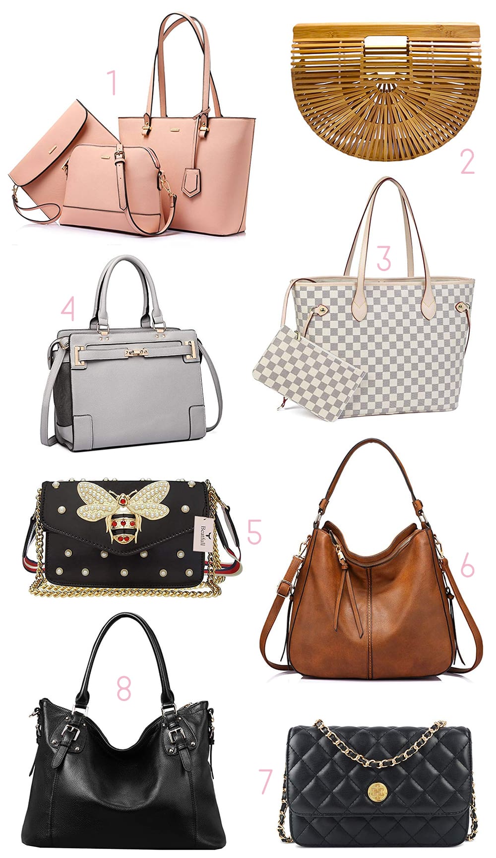 top prime day womens handbags deals, best prime day 2019 handbag deals, best prime day 2019 fashion deals, Best Prime Day 2019 Deals by popular affordable fashion blogger Stephanie Ziajka from Diary of a Debutante