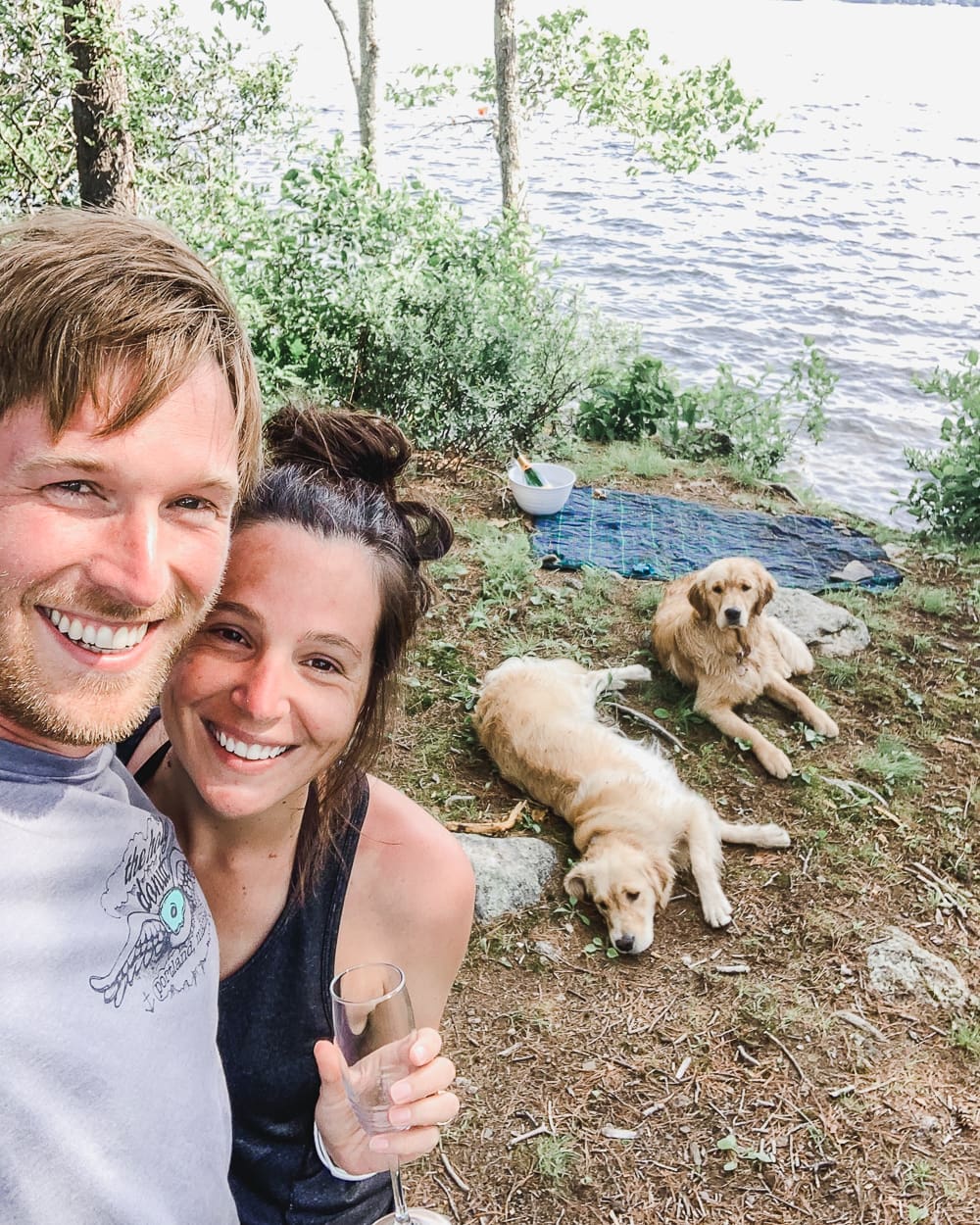 Our Maine Proposal Story by popular midwest lifestyle blogger Stephanie Ziajka from Diary of a Debutante, Damariscotta Lake proposal photos, Maine engagement photos