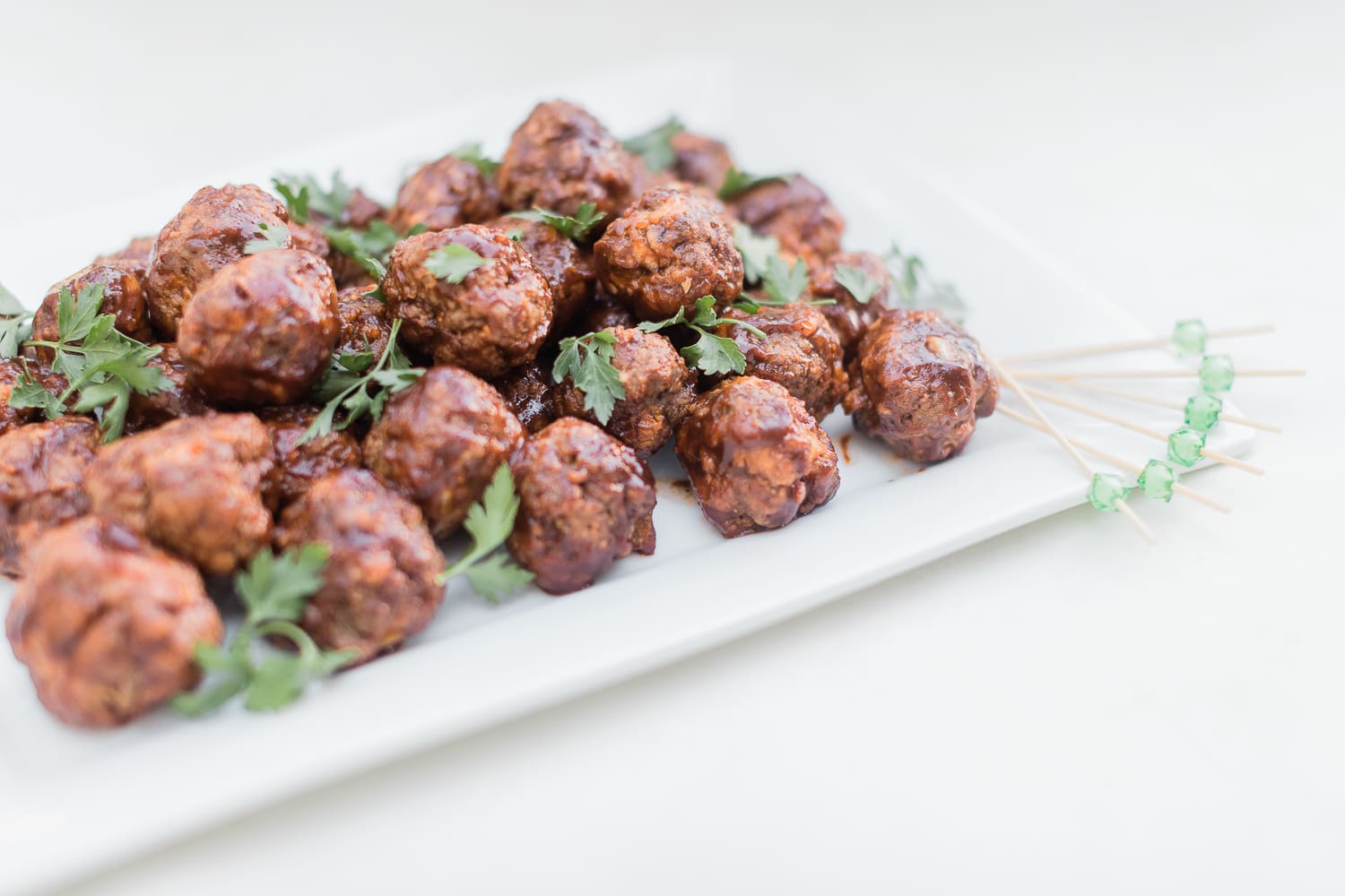 ground beef meatball recipe from blogger Stephanie Ziajka on Diary of a Debutante