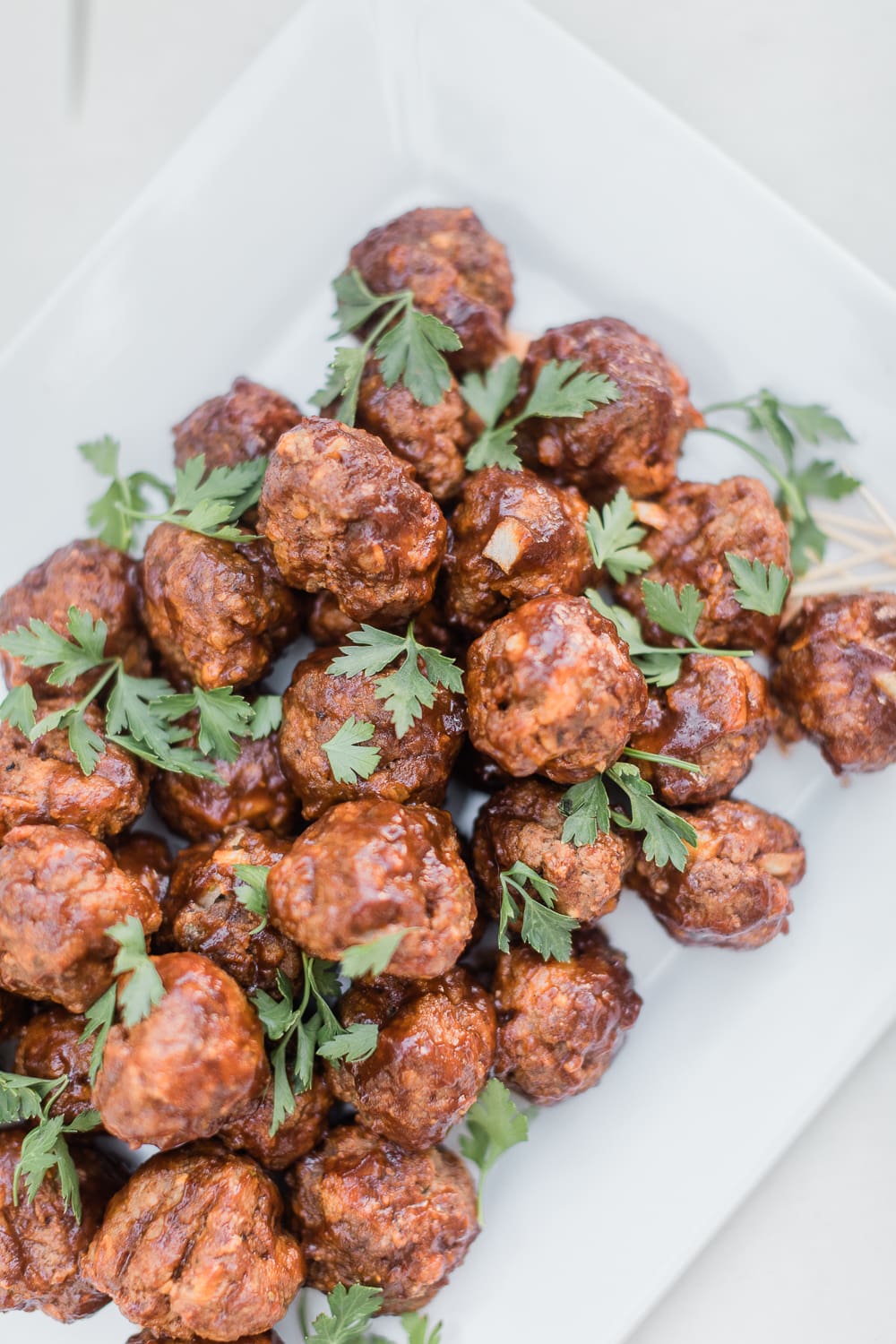 baked meatballs recipe from blogger Stephanie Ziajka on Diary of a Debutante