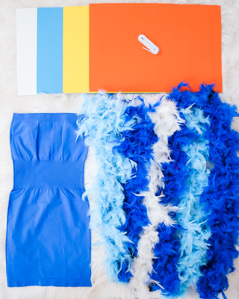DIY Zazu costume by popular DIY blogger Stephanie Ziajka on Diary of a Debutante, DIY Lion King costume, DIY Zazu Lion King costume tutorial