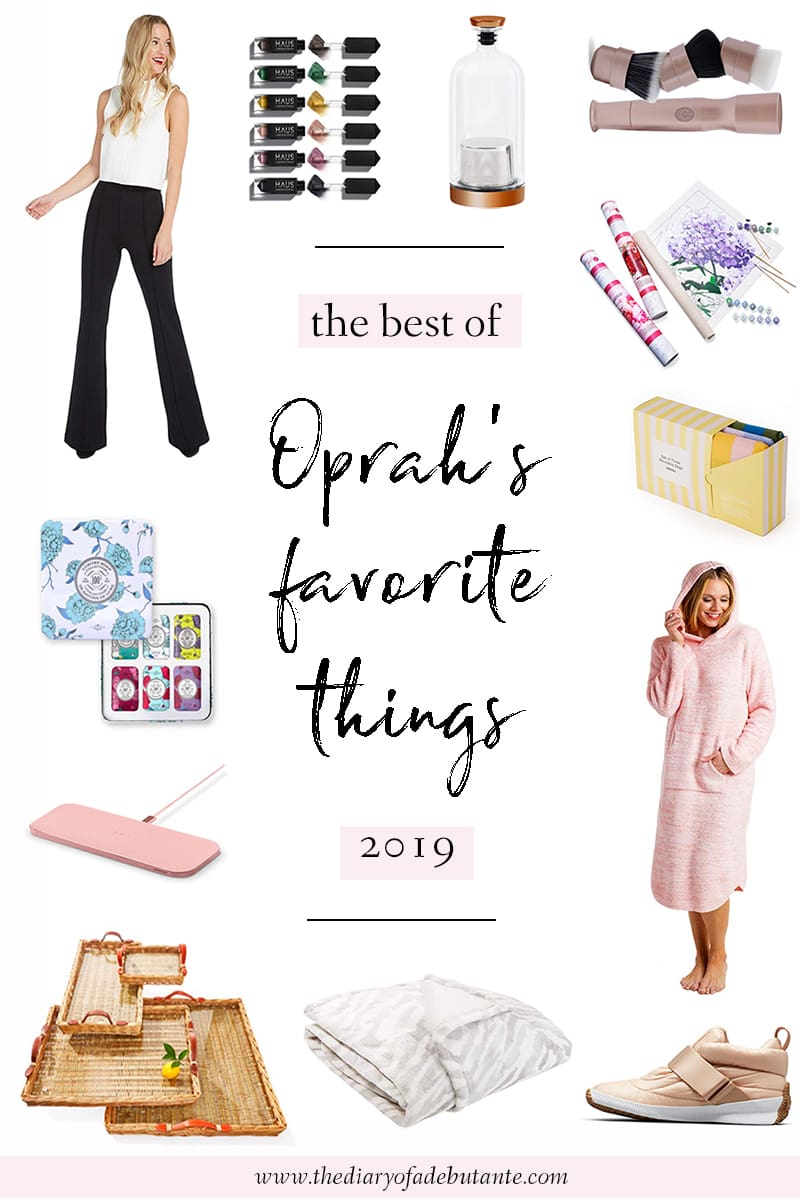 The Best of Oprah's Favorite Things 2019 by popular affordable fashion blogger Stephanie Ziajka on Diary of a Debutante