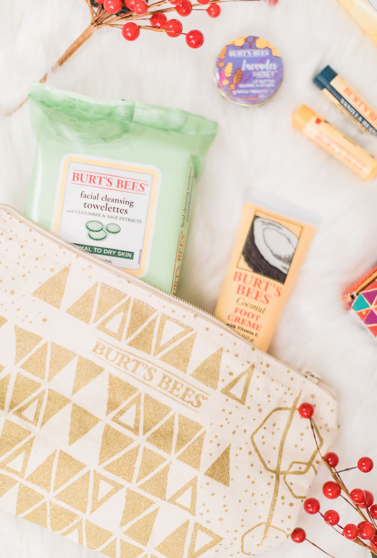 Burt's Bees Favorites Holiday Gift Set at Walmart, best burt's bees gift sets, burt's bees stocking stuffers under $20