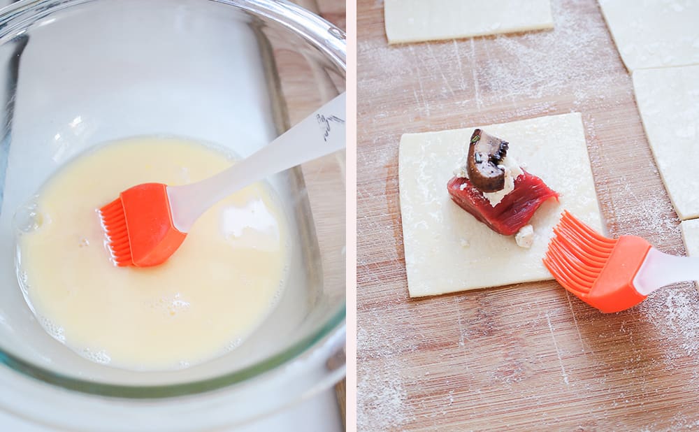 how to make beef wellington bites, easy beef appetizer recipe, premium beef appetizer, blogger Stephanie Ziajka, Diary of a Debutante blog