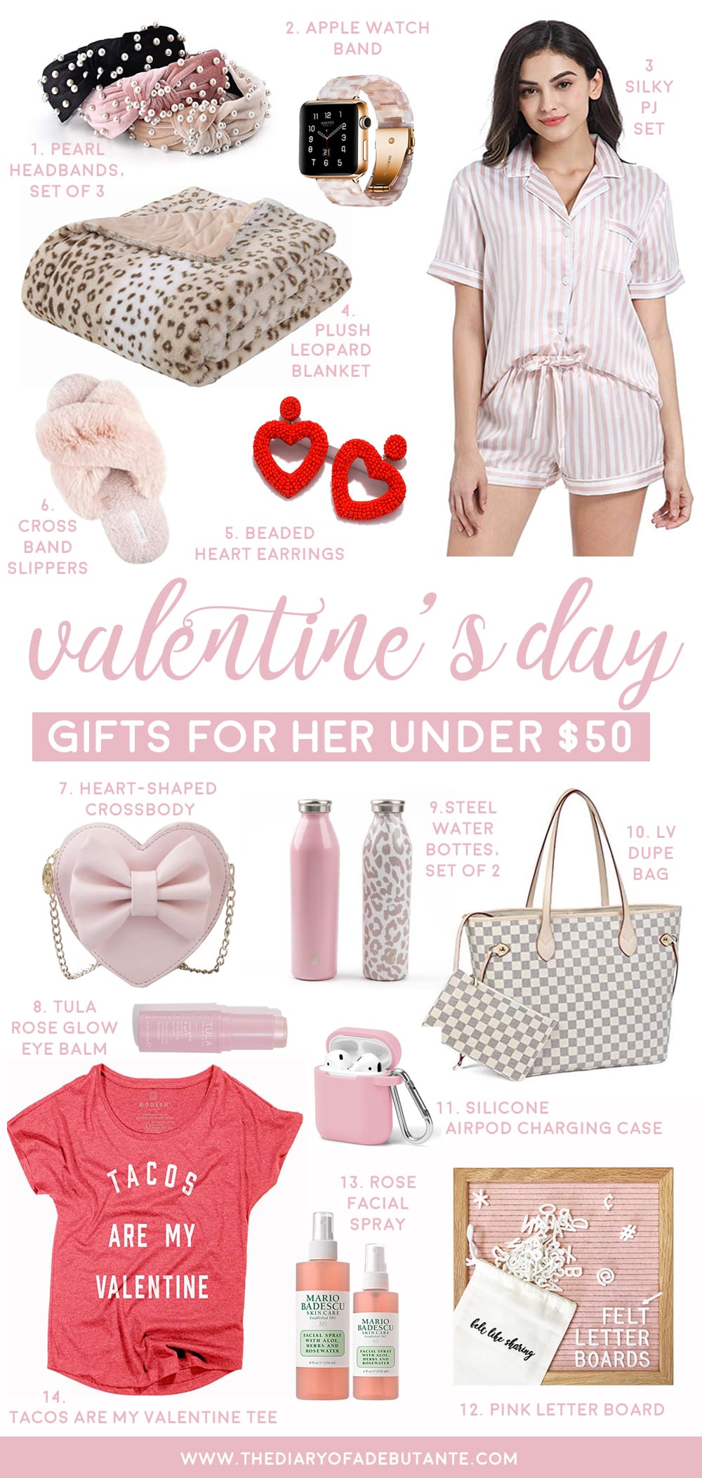 Valentine's Day Gift Ideas for Your Girlfriend or Wife under $50, Valentine's Day gifts for her under 50, Valentine's Day gift ideas for wife, Valentine's Day gift ideas for girlfriend, popular affordable fashion blogger Stephanie Ziajka, popular affordable fashion blog Diary of a Debutante