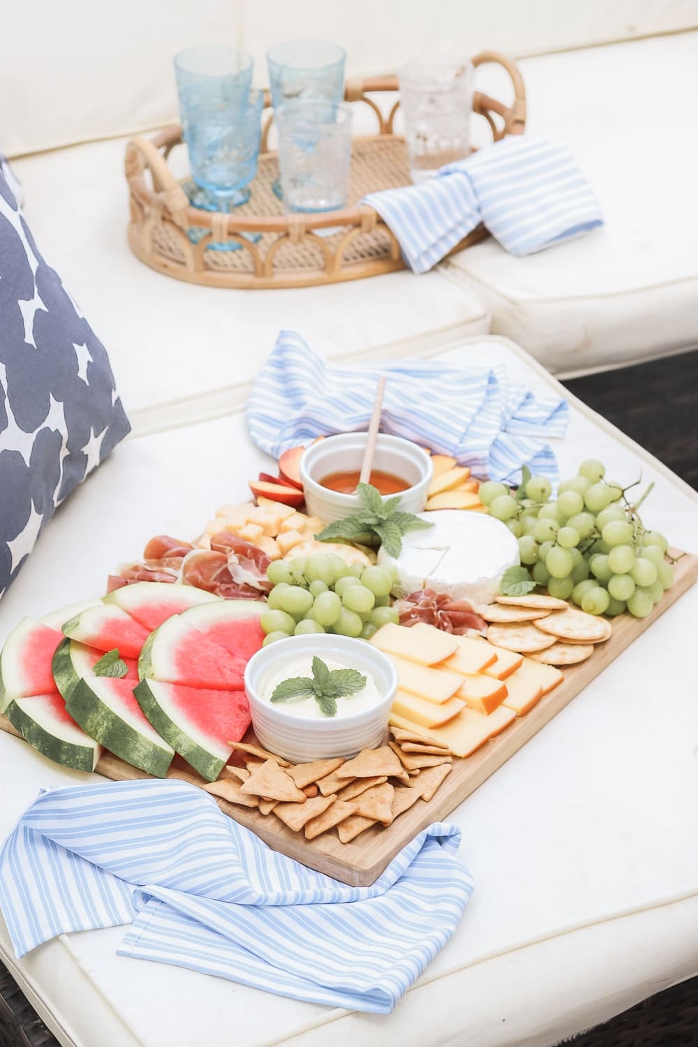 Easy charcuterie tips for summer from blogger Stephanie Ziajka on Diary of a Debutante