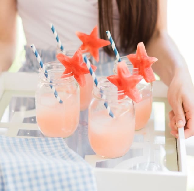 Skinny Watermelon Margaritas