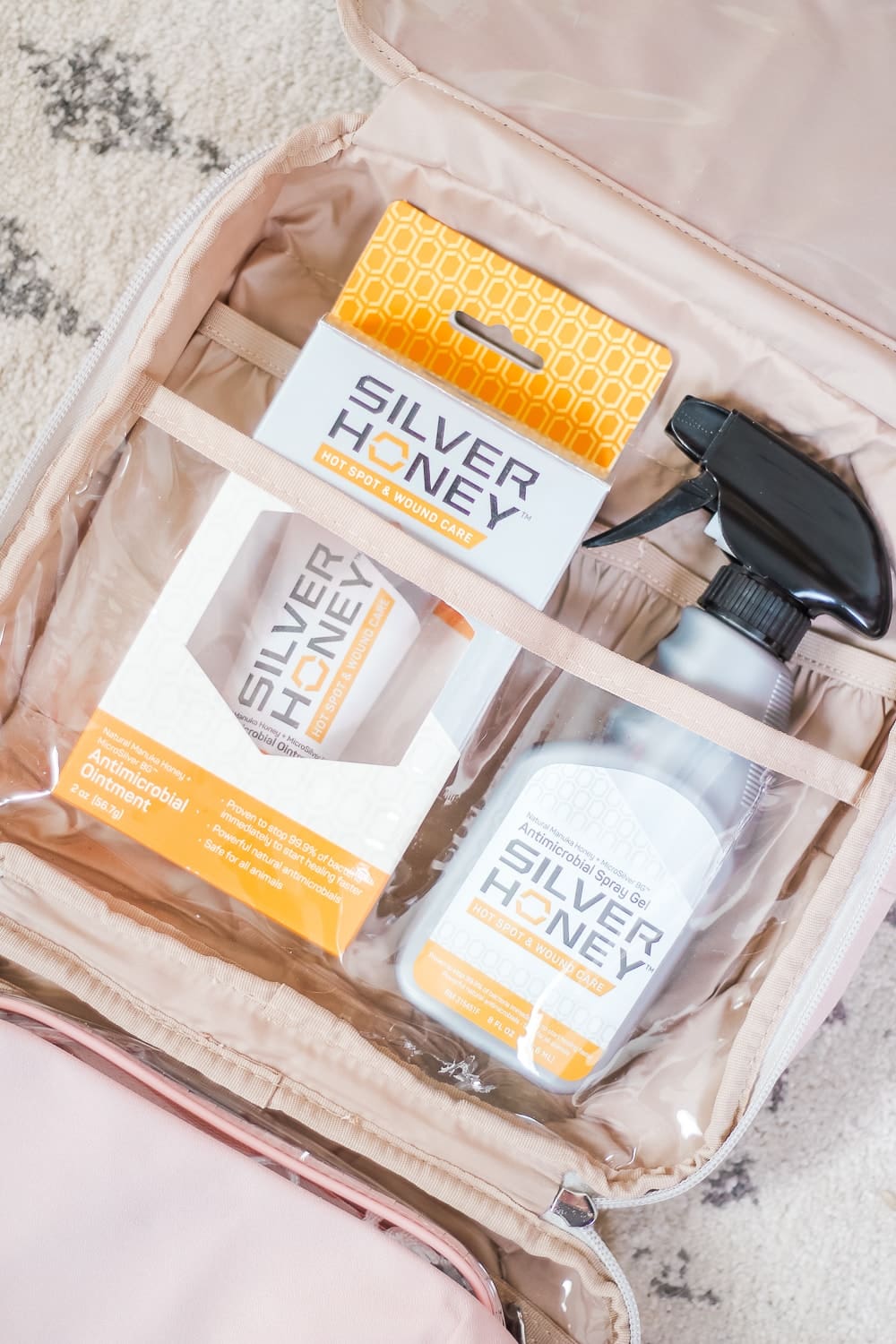 Blogger Stephanie Ziajka shows how to make a dog first aid kit at home on Diary of a Debutante