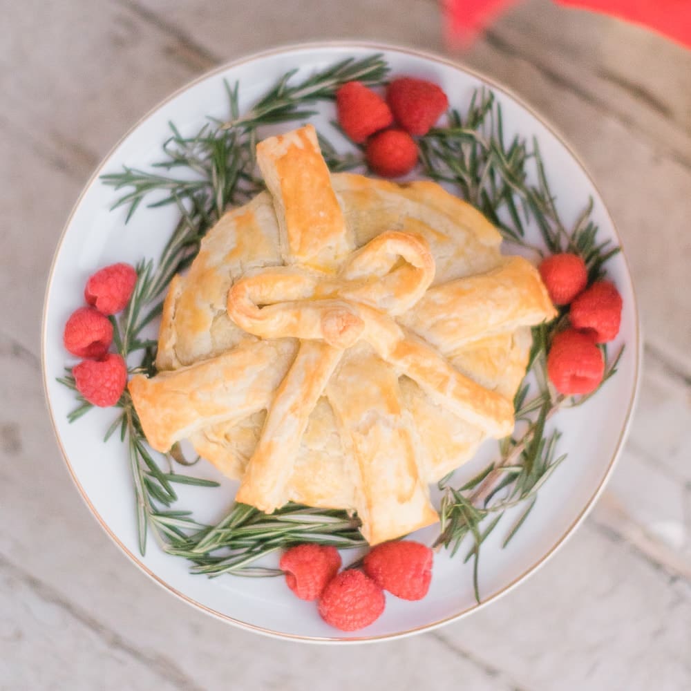 Raspberry Baked Brie