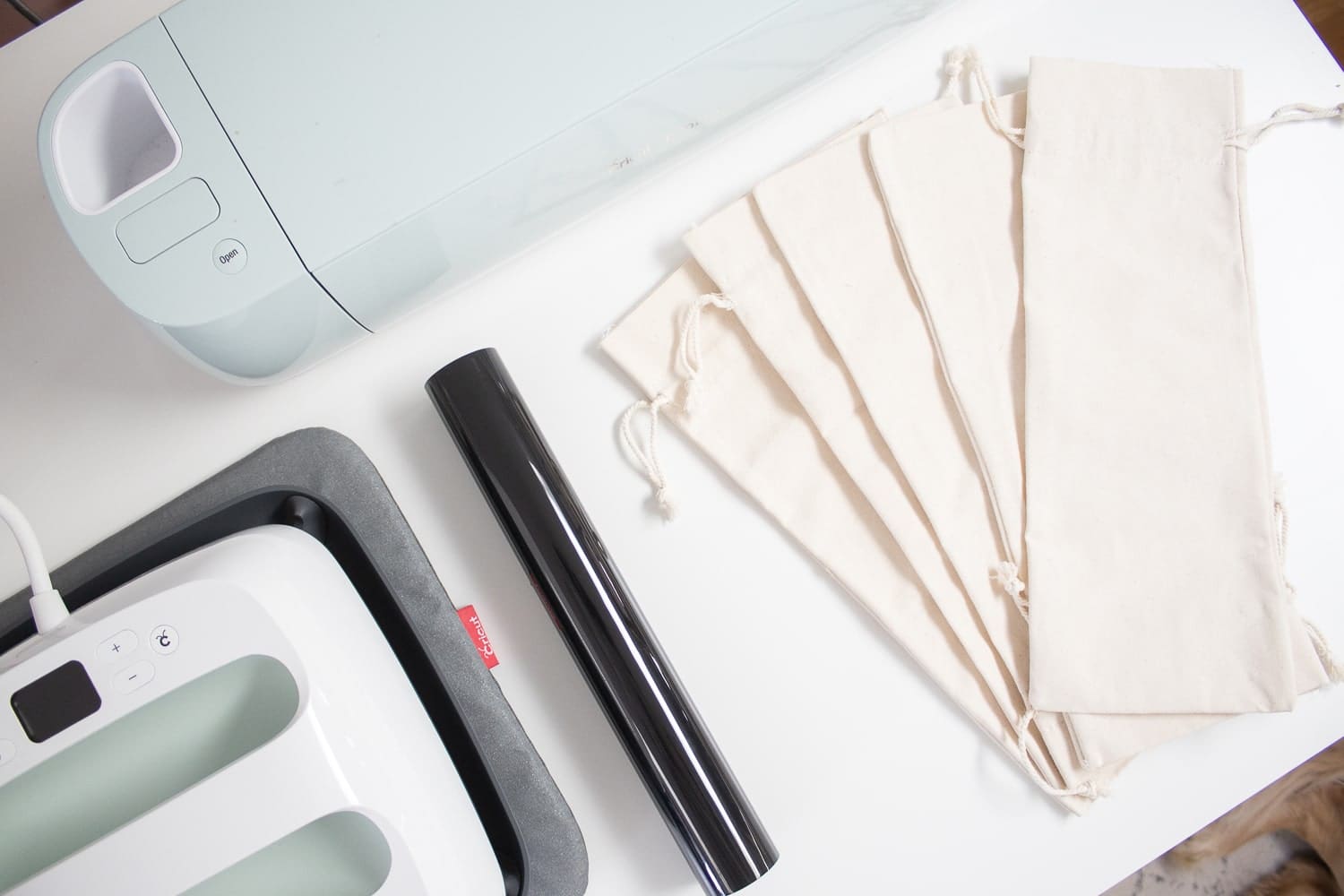 DIY wine gift bag materials on Diary of a Debutante