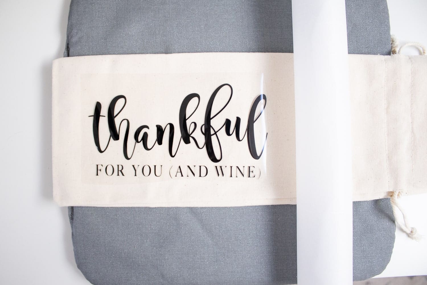 One of the most simple iron on ideas for cricut from DIY blogger Stephanie Ziajka on Diary of a Debutante