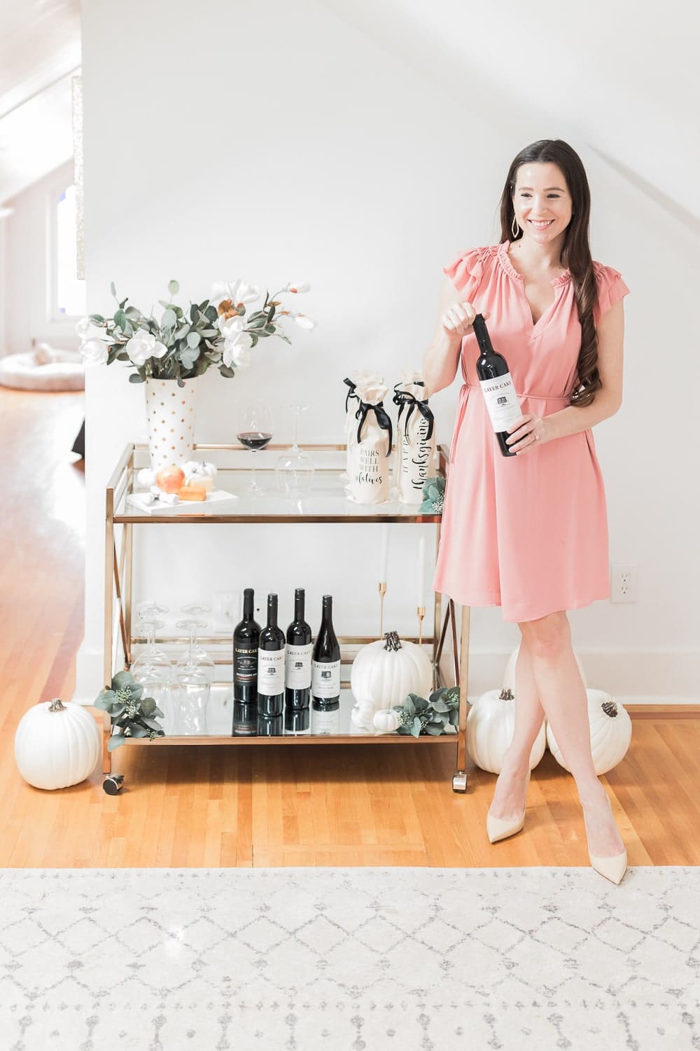 DIY blogger Stephanie Ziajka shares one of the easiest iron on cricut projects for fall on Diary of a Debutante