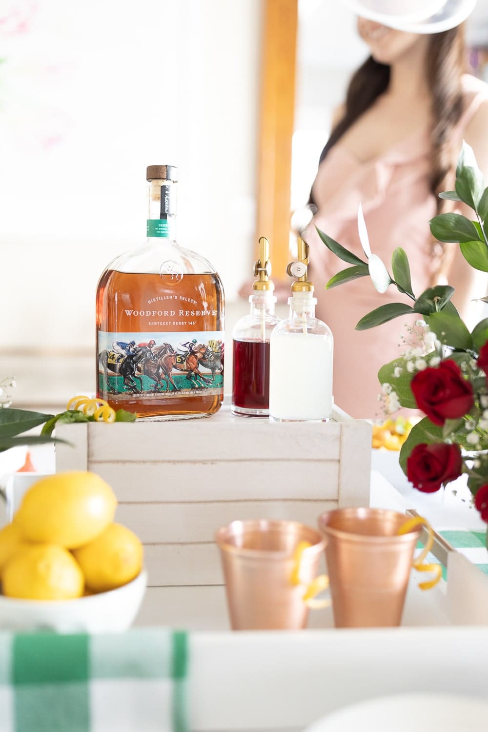 Woodford Reserve Special Edition Kentucky Derby bottle on Diary of a Debutante