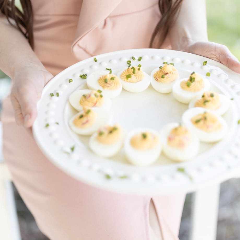 Pimento Cheese Deviled Eggs