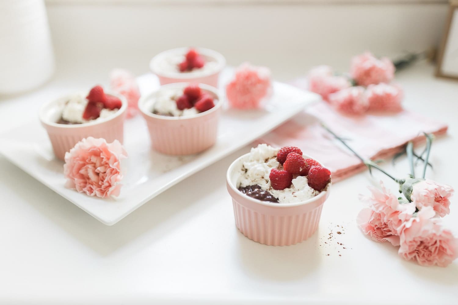 Blogger Stephanie Ziajka shares one of her favorite healthy chocolate desserts on Diary of a Debutante