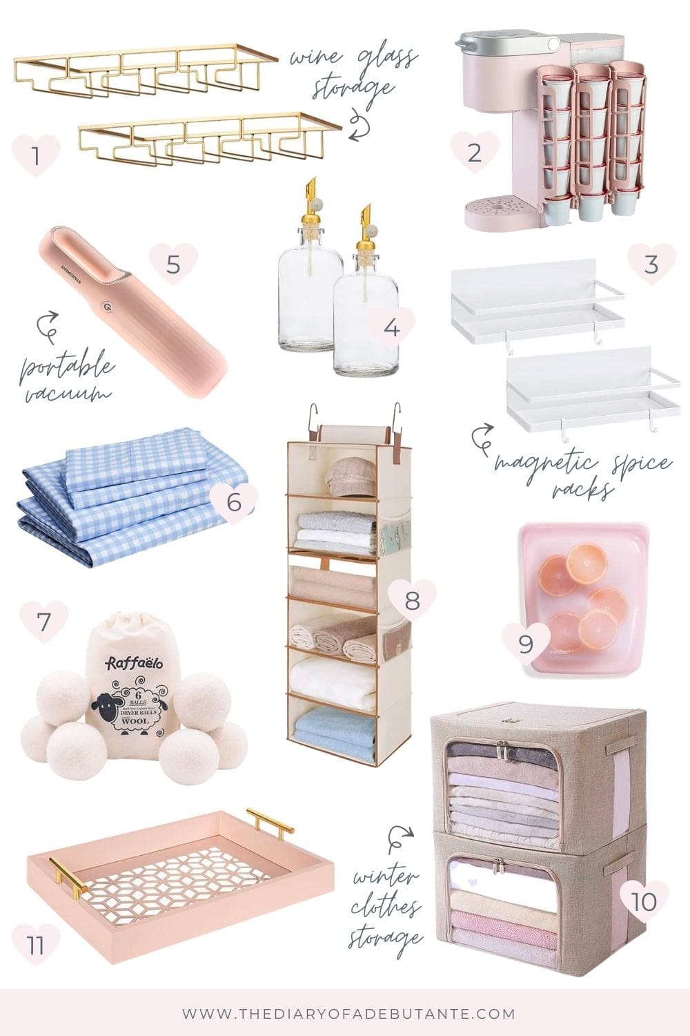 Blogger Stephanie Ziajka rounds up the 11 best Amazon home decor finds 2021 on Diary of a Debutante
