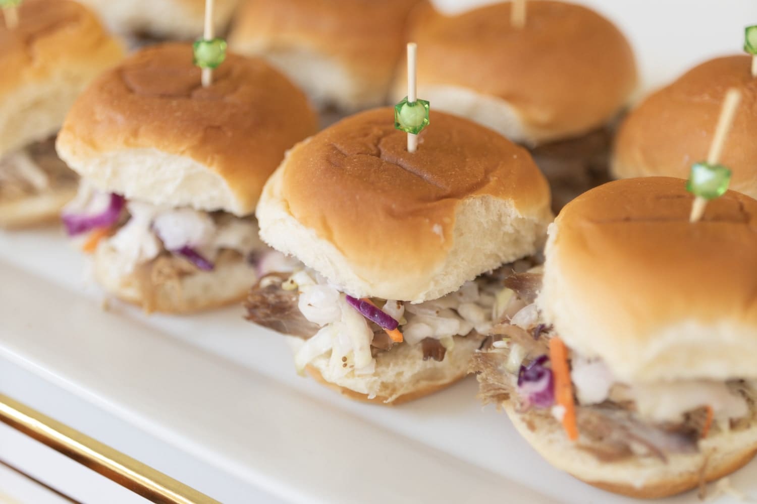 Bourbon Pulled Pork Sliders