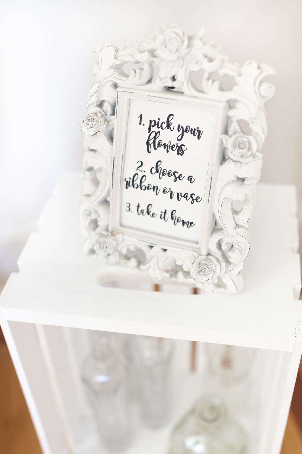 Bouquet bar bridal shower instructions created by blogger Stephanie Ziajka on Diary of a Debutante
