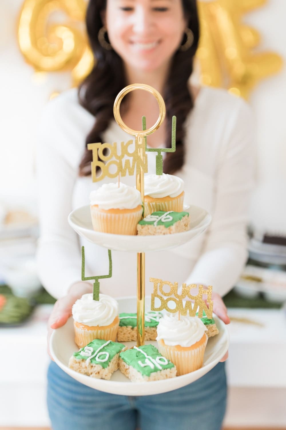 Easy Game Day desserts created by blogger Stephanie Ziajka on Diary of a Debutante