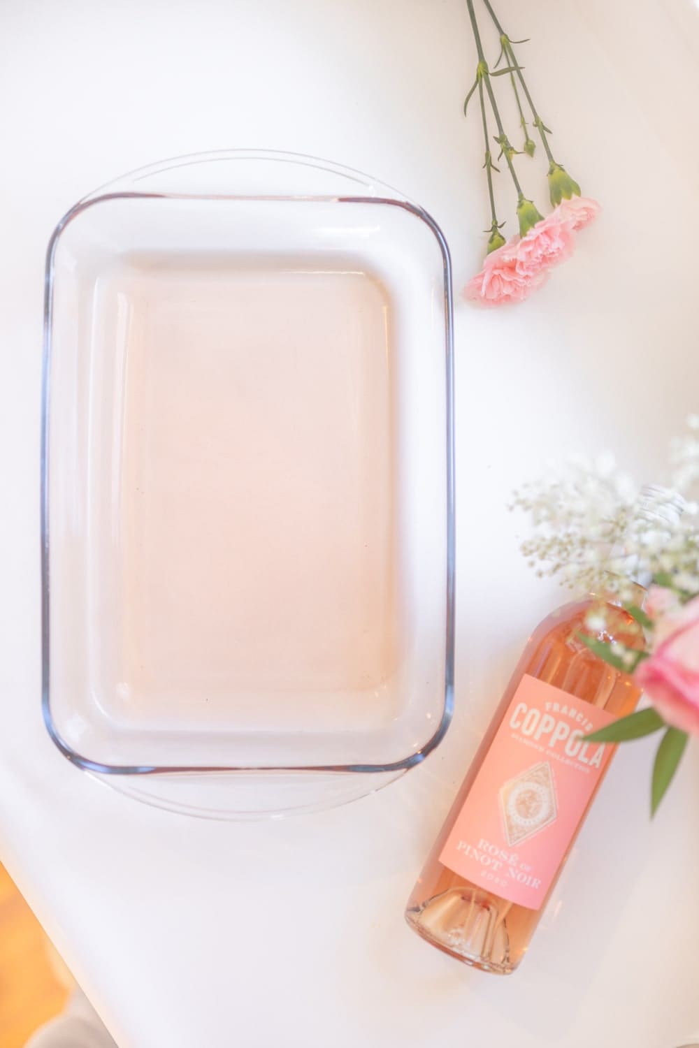 Blogger Stephanie Ziajka shares the best frozen rosé recipe on Diary of a Debutante